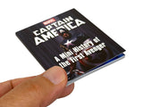 Captain America Metal Shield w/ vibranium Sound Effect and mini book