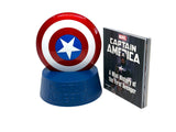 Captain America Metal Shield w/ vibranium Sound Effect and mini book