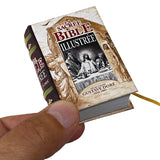 La Sacré Bible Illustrée livre miniature relié de luxe lecture