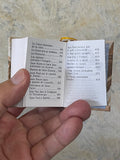 La Sacré Bible Illustrée livre miniature relié de luxe lecture