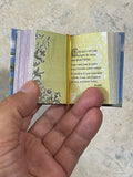 Messages Pour Toute la Vie livre miniature relié de luxe lecture