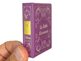 La Bella Durmiente in Spanish Mini Book w/ slipcase hardcover color illustrated