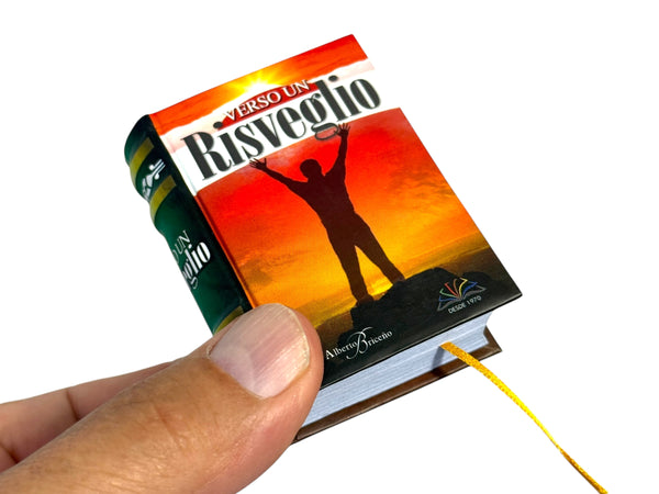 Verso un Risveglio in Italian hundreds thoughts mini book hardcover 430 pgs