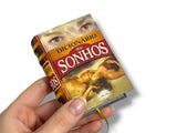 Dicionario dos Sonhos (portuguese) mini book hardcover 430p ribbed spine