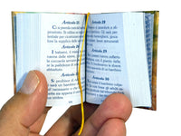 Amicizia in Italian mini book hardcover 430p hundreds of thoughts on friendship