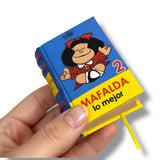 new Mafalda Vol 2 miniature book (2 x 2.6") in Spanish 430 pgs hardcover comics