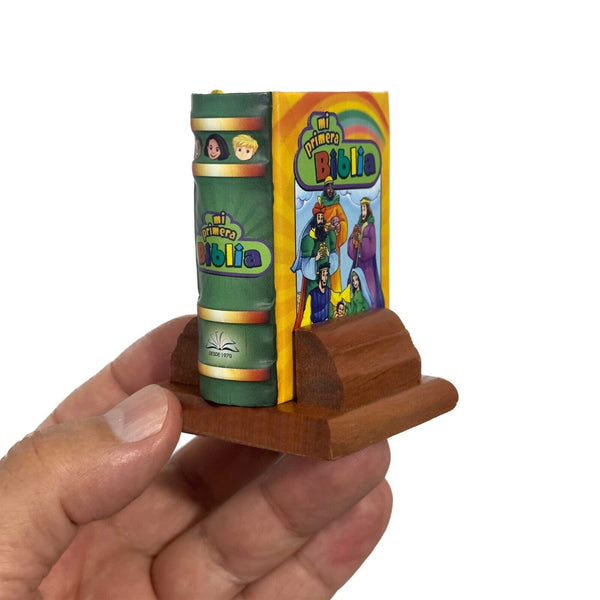 new miniature book "Mi Primera Biblia" in Spanish 430 pages with illustrations