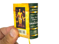Seneca Los siete Libros de la Sabiduria new 2025 mini book hardcover 440 pgs