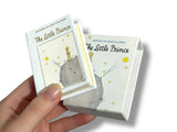 The Little Prince tiny book leather hardcover with slipcase made in Germany 264p
