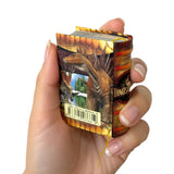 New Dinosaurios in spanish Legible Miniature Book hardcover with illustrations