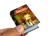 Amicizia in Italian mini book hardcover 430p hundreds of thoughts on friendship