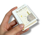 The Little Prince tiny book leather hardcover with slipcase made in Germany 264p
