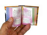 Madre Teresa Riflessioni per l'anima mini book hardcover 430 pg in Italian color