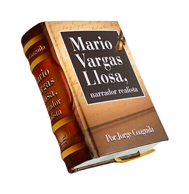 2019 Mario Vargas Llosa, Narrador Realista miniature book biografia 325 paginas