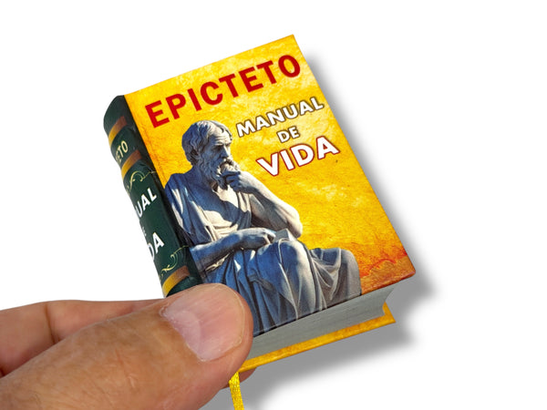 Epicteto Manual de Vida in Spanish new 2025 mini book hardcover 430 pgs