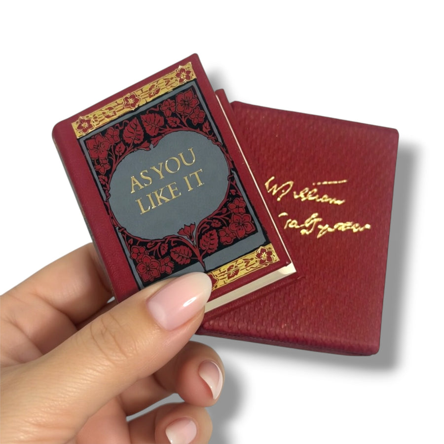 As You Like It Minibook – William Shakespeare Miniature Book with Slipcase