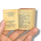 Vintage 1961 Langenscheidt Lilliput Dictionary English Italian Mini Book NOS