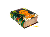 Frida Kahlo miniature book Spanish hardcover w golden stand 442 pgs color photos