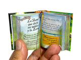 new Beautiful Fabulas de Esopo Ilustrado mini book 2.65" H hardcover 438 pgs