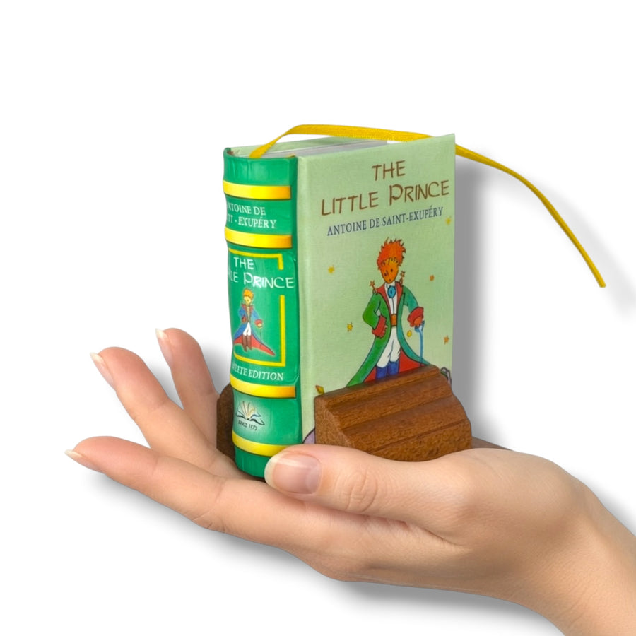 The Little Prince 2025 miniature book complete edition green hardbound 440 pages
