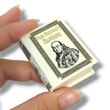 Poor Richard's Almanac Benjamin Franklin tiny book leather hardcover w/slipcase