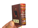 El Príncipe by Nicolás Maquiavelo mini book hardcover complete edition w/ stand