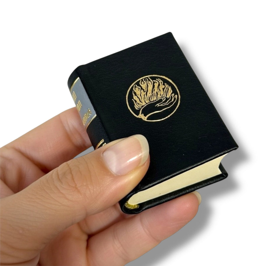 The Prophet Khalil Gibran numbered limited tiny book leather made Germany 360pgs