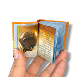 Mahatma Gandhi, O Pensamento Vivo in Portuguese miniature book (2 x 2.6") 440 p