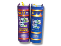 Cuentos Clasicos para Niños I and II Set w/stand mini book hardcover 430pg each
