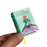 new The Little Prince w/stand miniature book complete edition hardbound 440 Pgs