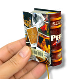 Perú Turístico miniature book (2 x 2.6") color images 440 pages easy read turism