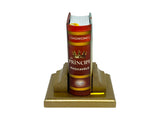 El Príncipe by Nicolás Maquiavelo mini book hardcover complete edition w/ stand