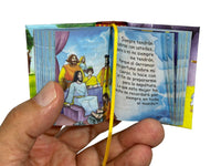 Beautiful mini book Biblia Infantil Nuevo Testamento illustrated easy read 432 p