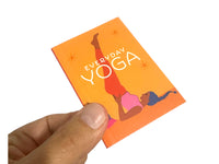 Everyday Yoga 50 poses for healing and relaxation mini book set portable deck