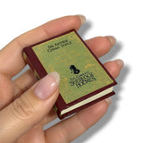 Miniature Book The Adventure of the Silver Blaze Sir Arthur Conan Doyle. Leather