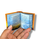 Mahatma Gandhi, O Pensamento Vivo in Portuguese miniature book (2 x 2.6") 440 p