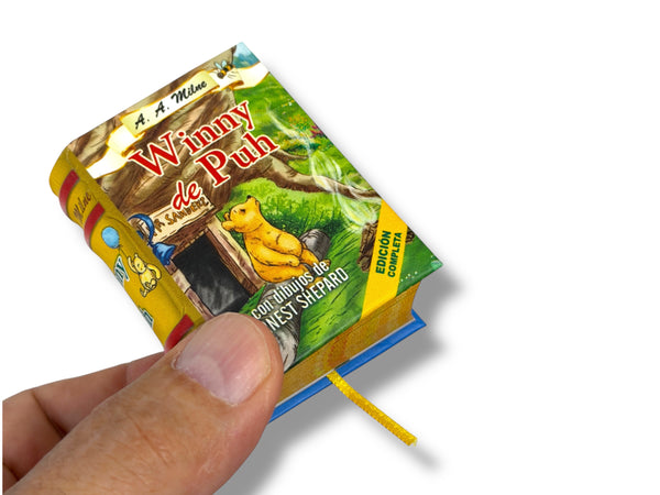 Winny de Puh in Spanish 2025 new complete version mini book hardcover 430p illus