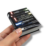 The collectible mini Book of LightSabers Star Wars hardcover fullcolor 304 pgs