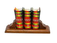 SAPIENZA or Wisdom in Italian set of 3, 1.40" mini books hardcover 300pgs each
