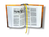 Holy Bible full version King James mini Book KJV w/ golden stand