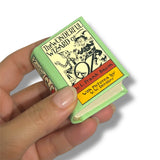 The Wonderful Wizard of OZ tiny book leather hardcover w/slipcase Germany 510p