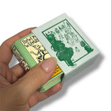 The Wonderful Wizard of OZ tiny book leather hardcover w/slipcase Germany 510p