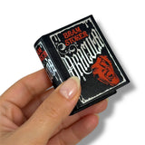 Dracula by Bram Stoker 3-book set tiny leather hardcover slipcase made Germany