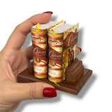 La Odisea (Homero) set 2 books with stand