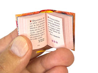 Da Cuore a Cuore 1.40" Mini Book in Italian 230 pages. easy read, hardcover new