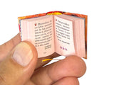 Da Cuore a Cuore 1.40" Mini Book in Italian 230 pages. easy read, hardcover new