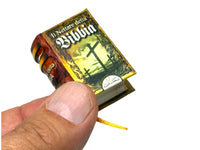 Il Nettare della Bibbia 1.40" Mini Book w/ pedestal hardcover 304pgs in Italian