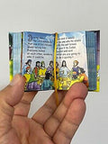 New Children's Bible Set of 2 New and Old Testament Miniature Books with stand