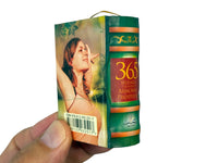 365 Messaggi per Vivere in Armonia e Prosperita Italian mini book hardcover 430p
