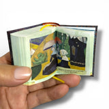Van Gogh in Spanish w/ illustrations and comments miniature book hardcover 440pg